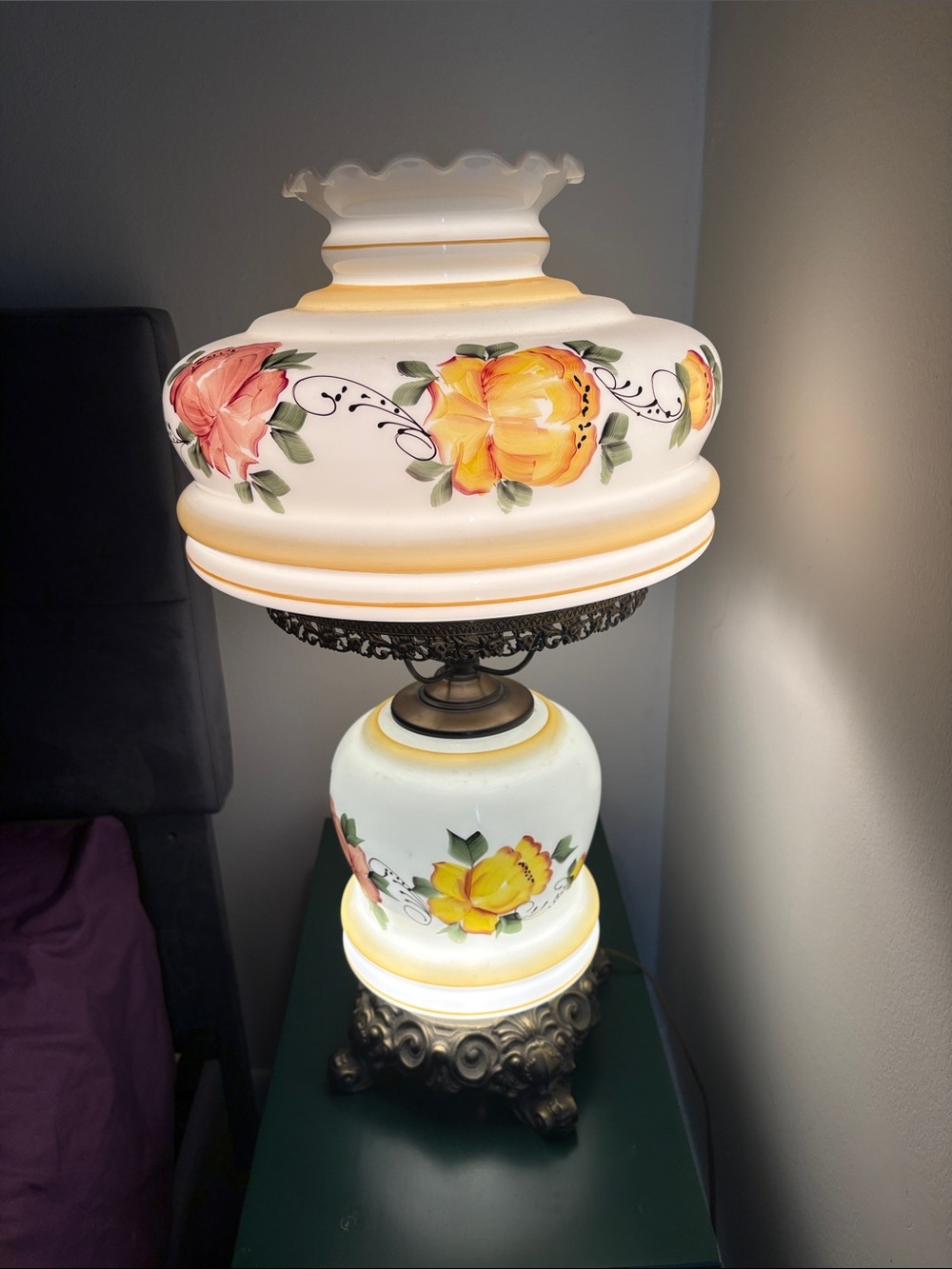 Vintage Gone with the Wind Vintage Lamp
